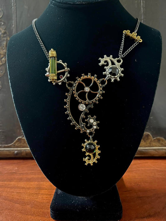 STEAMPUNK SCIENCE NECKLACE Shrine of Hollywood Jewelry - necklace jewelry Jewelry - Necklaces and Chokers necklace