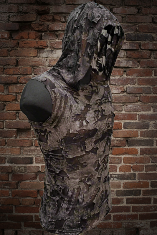 MEN'S HOODIE T - GREY ZOMBIE FABRIC Shrine of Hollywood shirt apocalyptic best seller burning man club decayed festival future hoodie madmax Men's T-Shirts sleeveless steampunk underground wasteland zombie