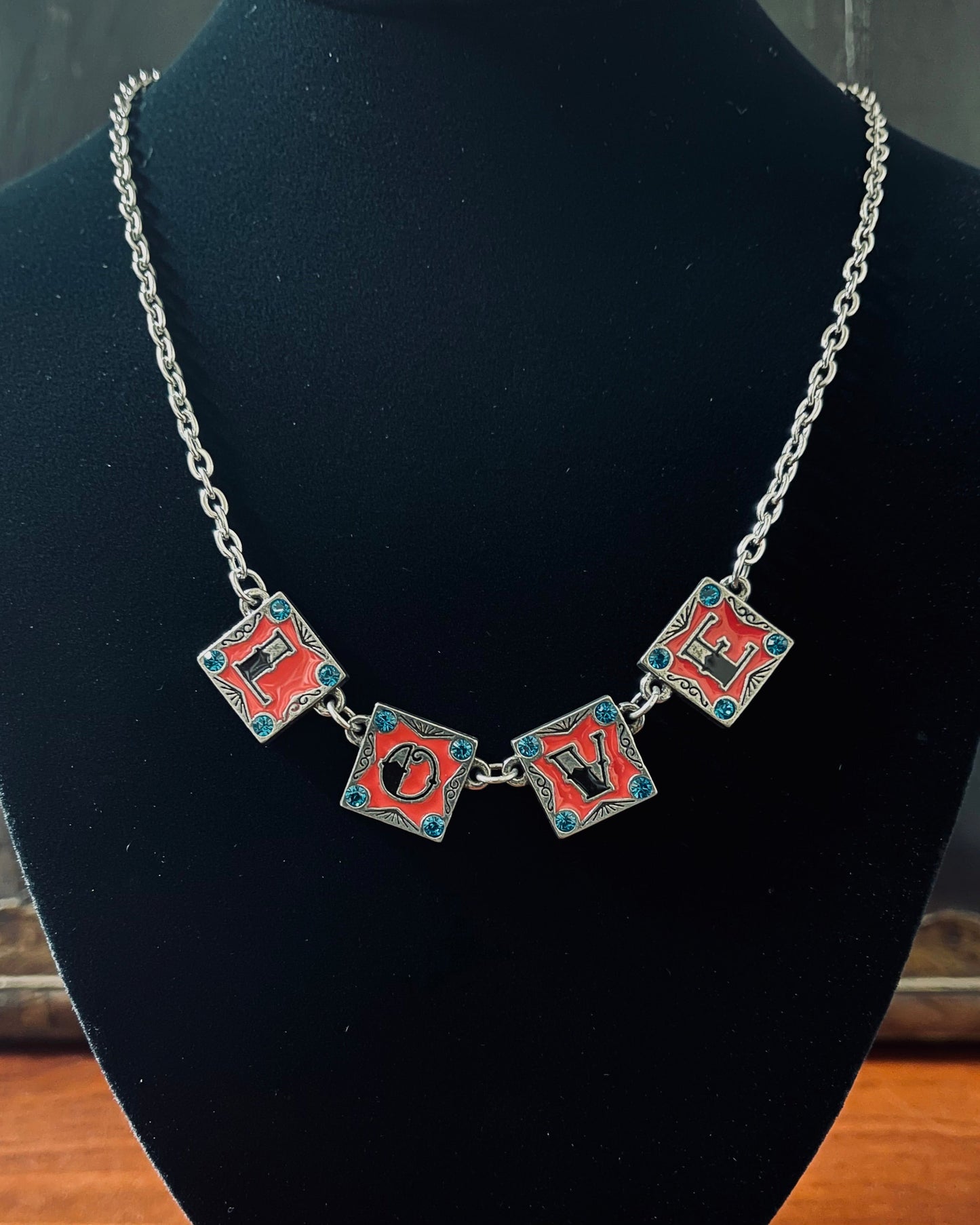 Shrine of Hollywood LOVE IN COLOR NECKLACE jewelry Jewelry - Necklaces and Chokers necklace