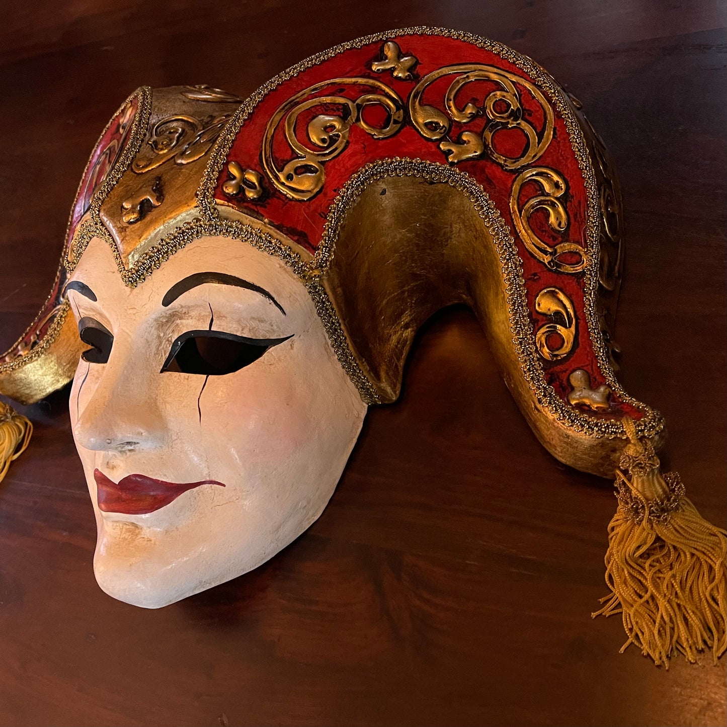 VENETIAN MASK - KING OF FOOLS Shrine of Hollywood Decor