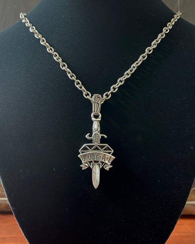 LOYAL 13 DAGGER NECKLACE