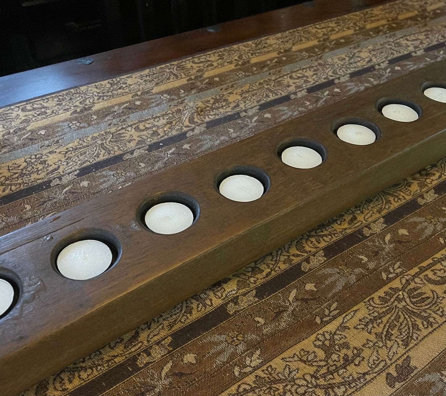 Shrine of Hollywood TEA LIGHT LOG Candle decor home Tea light