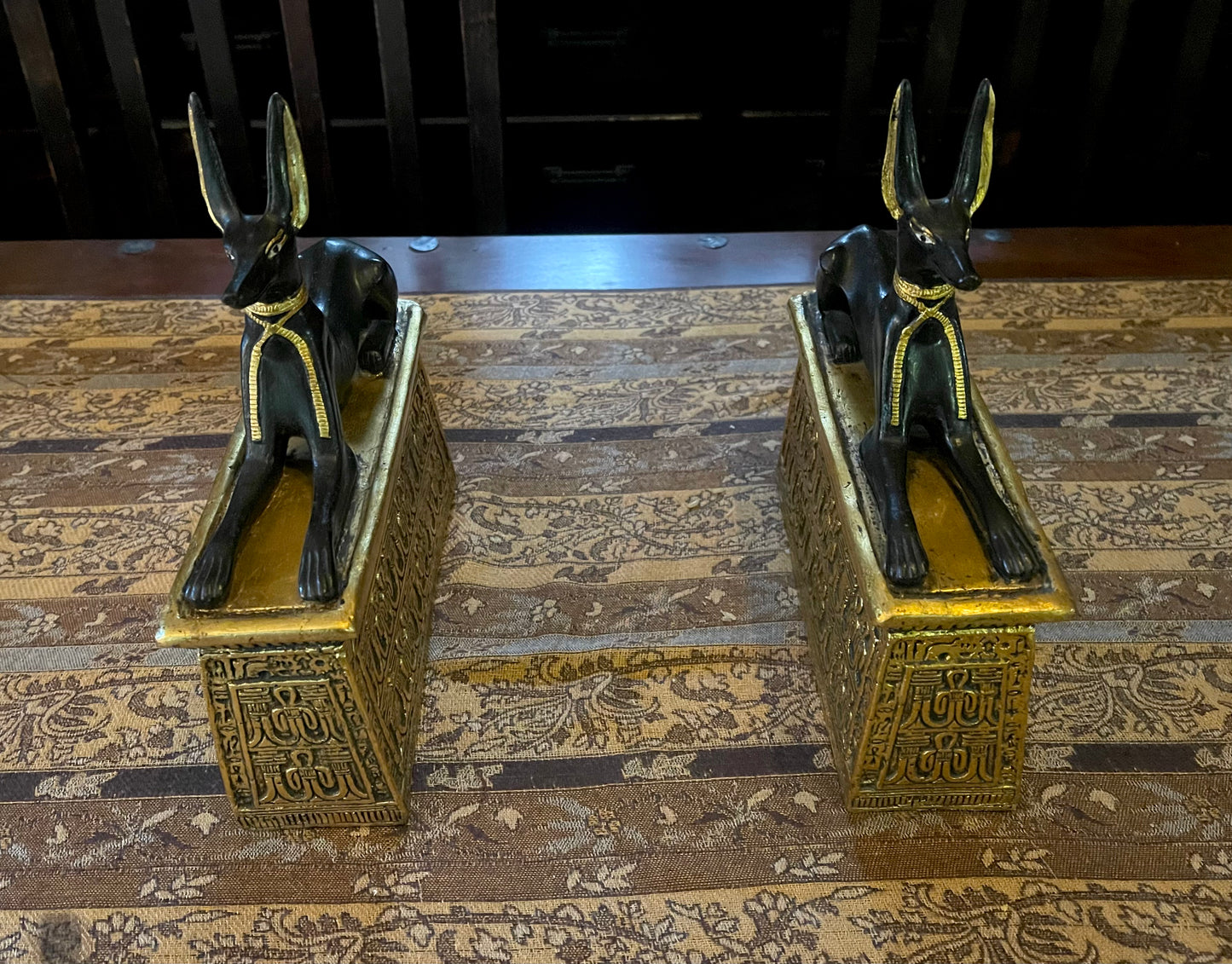 Shrine of Hollywood ANUBIS BOOKEND SET decor Treasures and Relics