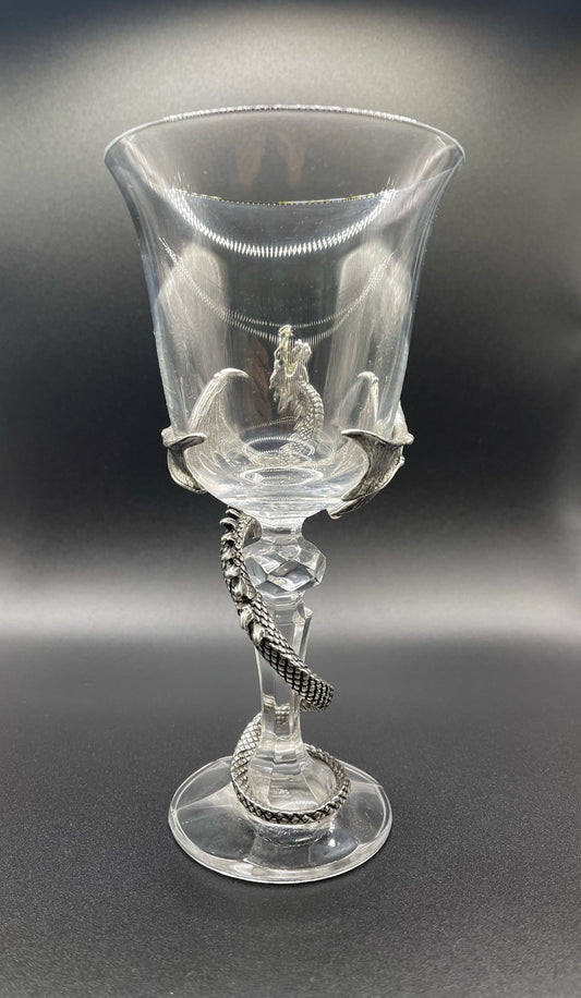 DRAGON GLASS Shrine of Hollywood glass Goblets and Glassware