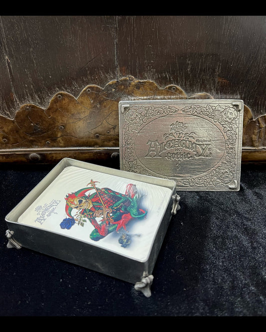 DOUBLE DRAGON CARD CASE W/ALCHEMY PLAYING CARDS Shrine of Hollywood GAMES