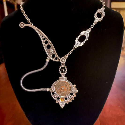 STEAMPUNK SCIENCE NECKLACE Shrine of Hollywood Jewelry - necklace Jewelry - Necklaces and Chokers