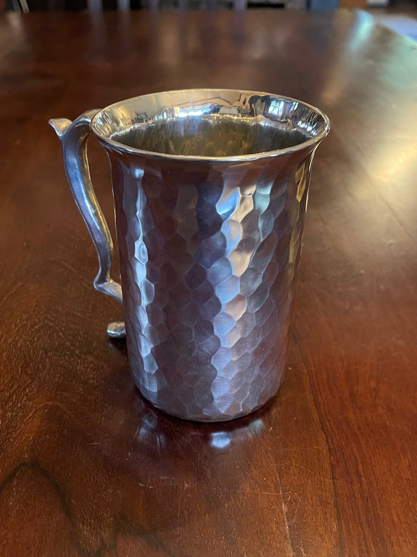 TRADITIONAL PEWTER RENAISSANCE MUG Shrine of Hollywood Mug Goblets and Glassware