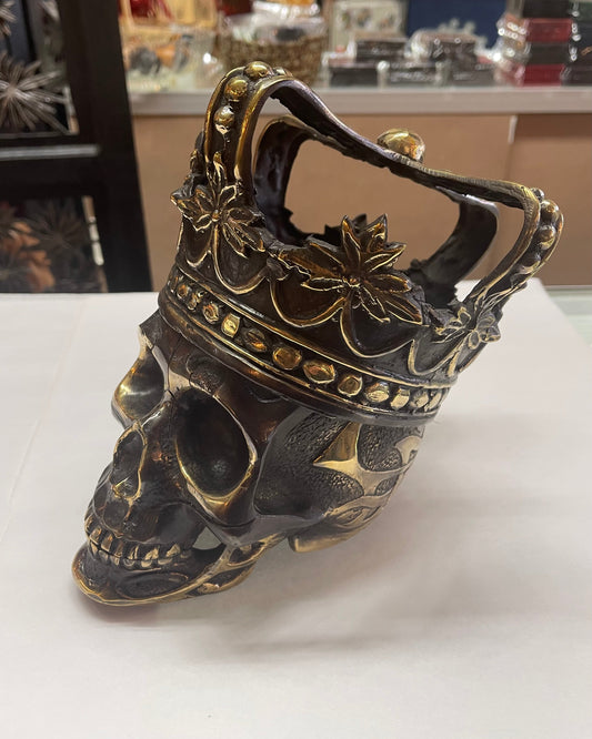 THE CROWNED SKULL - IMPERIAL CROWN Shrine of Hollywood skull art Treasures and Relics