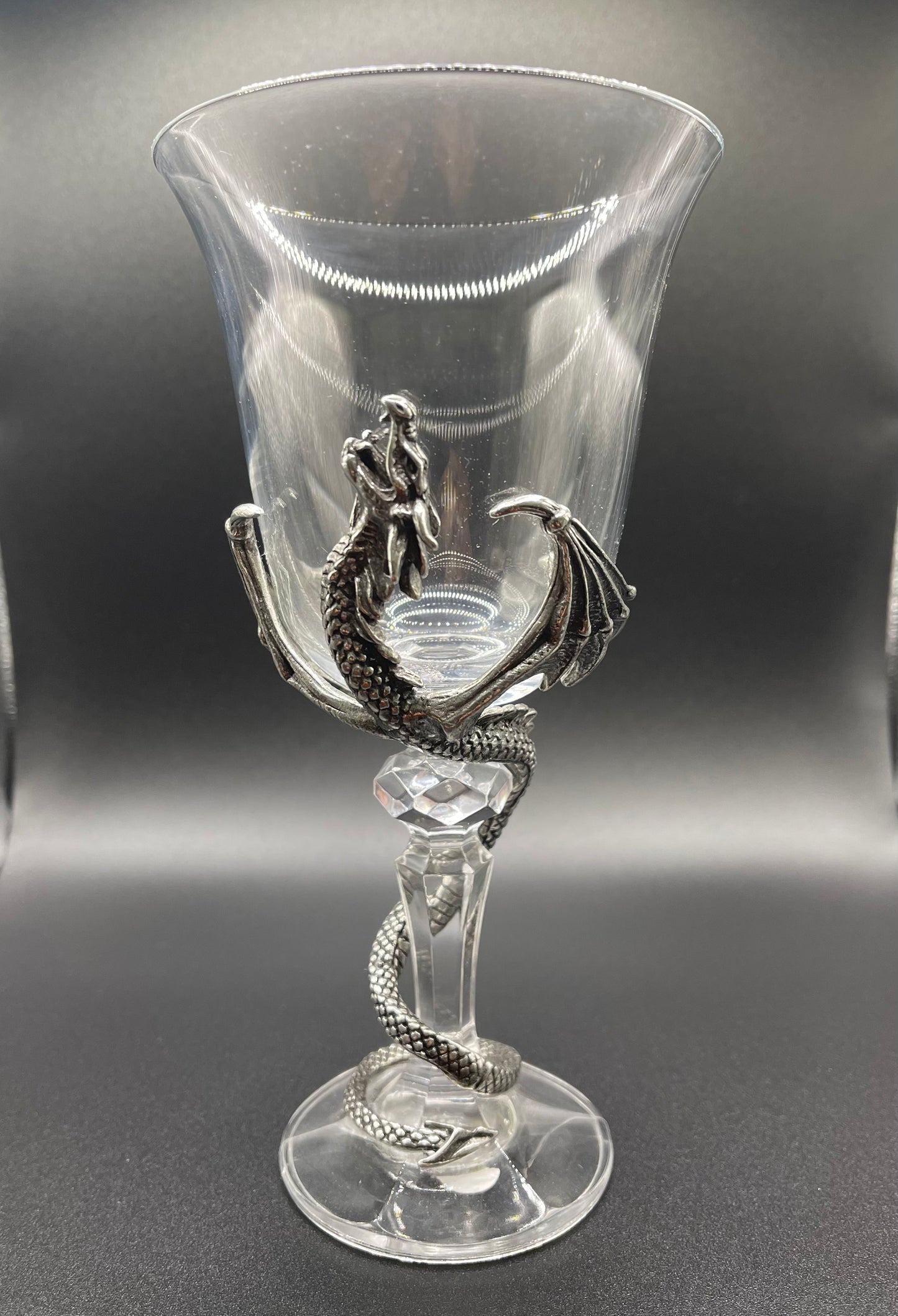 DRAGON GLASS Shrine of Hollywood glass Goblets and Glassware