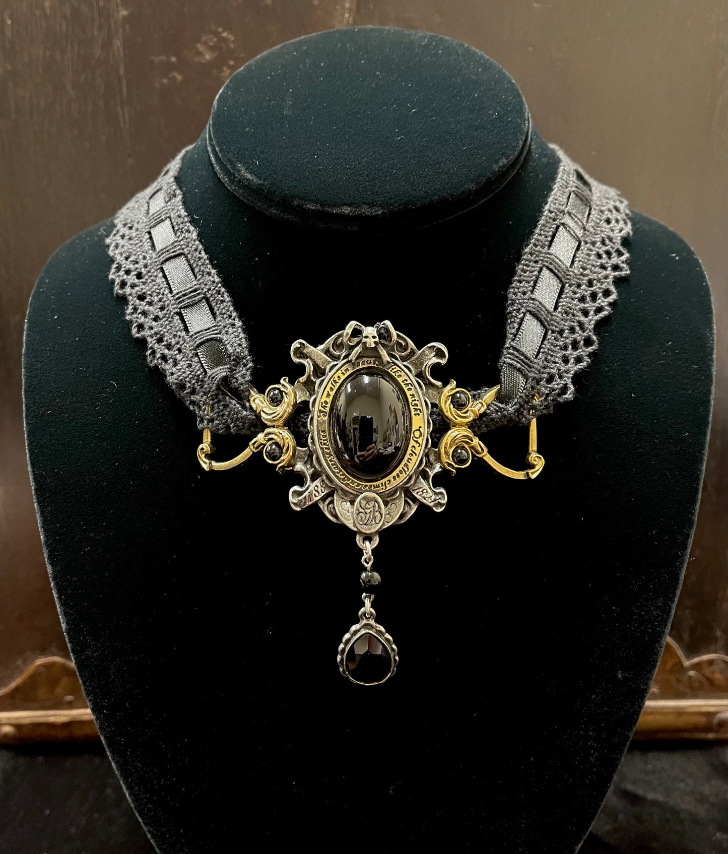 VICTORIAN HEROINE CHOKER Shrine of Hollywood Jewelry - necklace Jewelry - Necklaces and Chokers