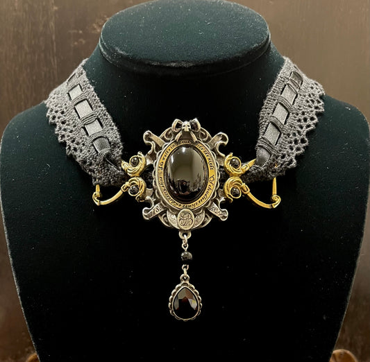 VICTORIAN HEROINE CHOKER Shrine of Hollywood Jewelry - necklace Jewelry - Necklaces and Chokers