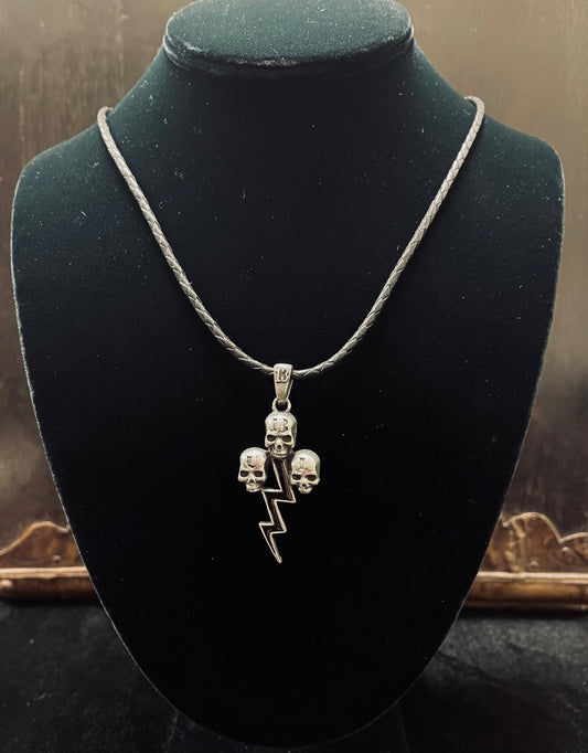 LIGHTNING DEATH NECKLACE Shrine of Hollywood Jewelry - necklace