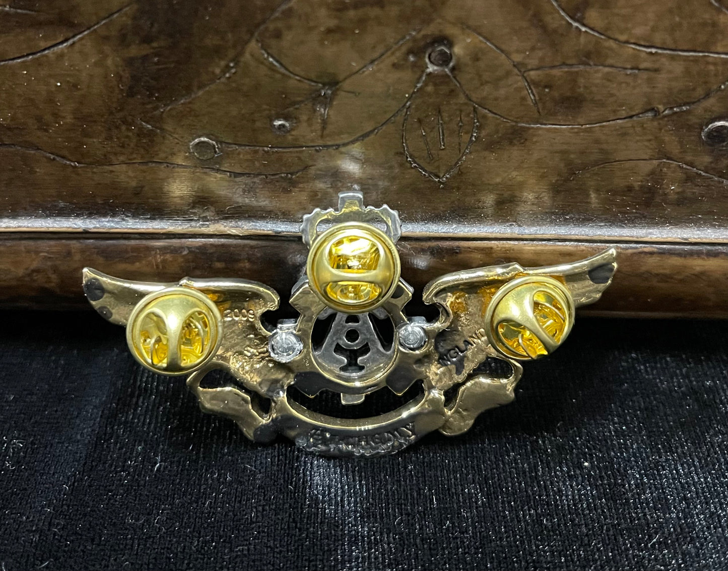 ALCHEMY STEAMPUNK WINGS PIN Shrine of Hollywood JEWELRY PIN
