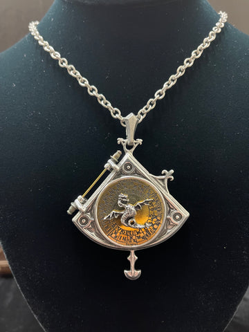 HOUR OF THE DRAGON LOCKET NECKLACE