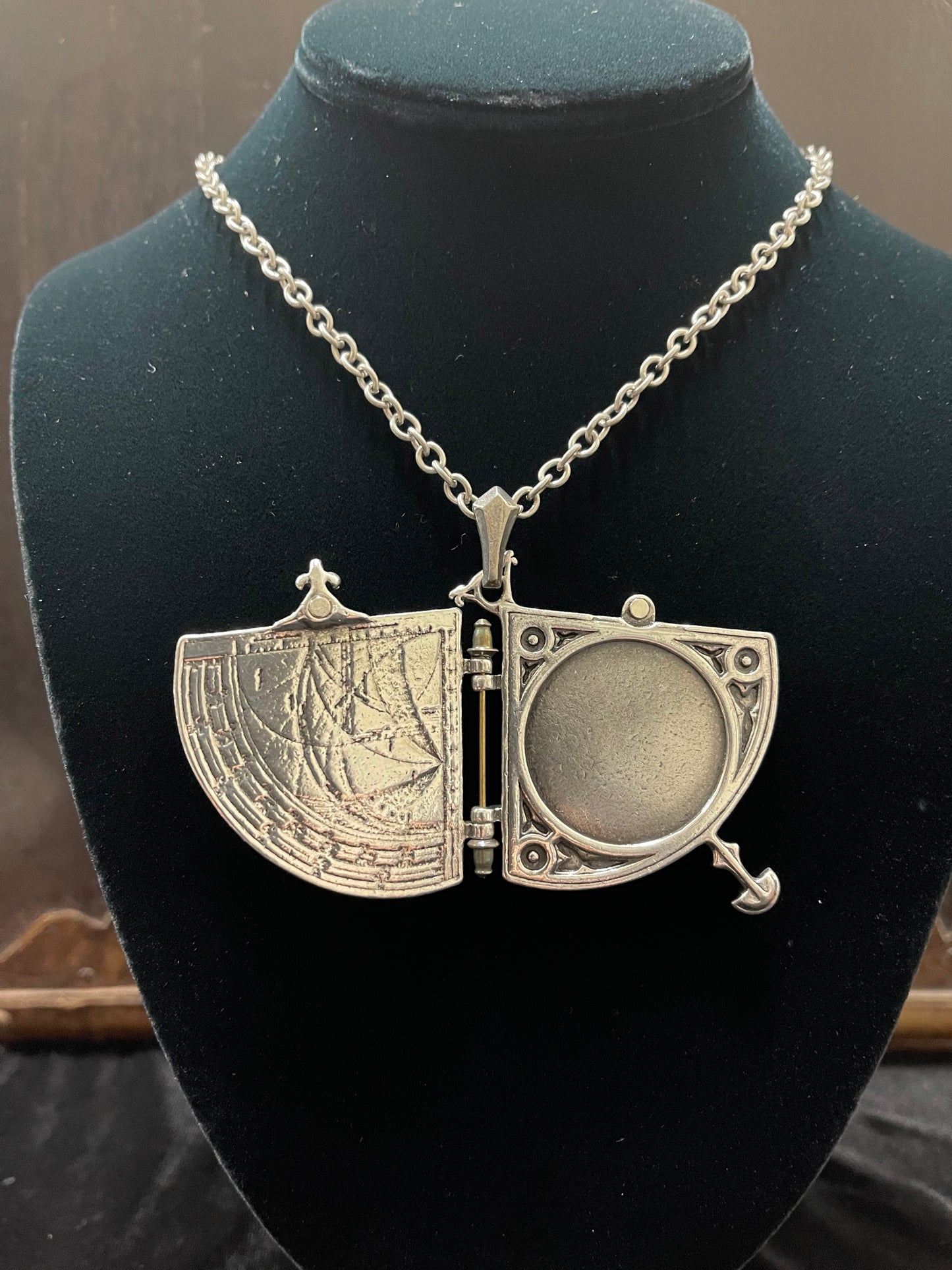 HOUR OF THE DRAGON LOCKET NECKLACE Shrine of Hollywood NECKLACE