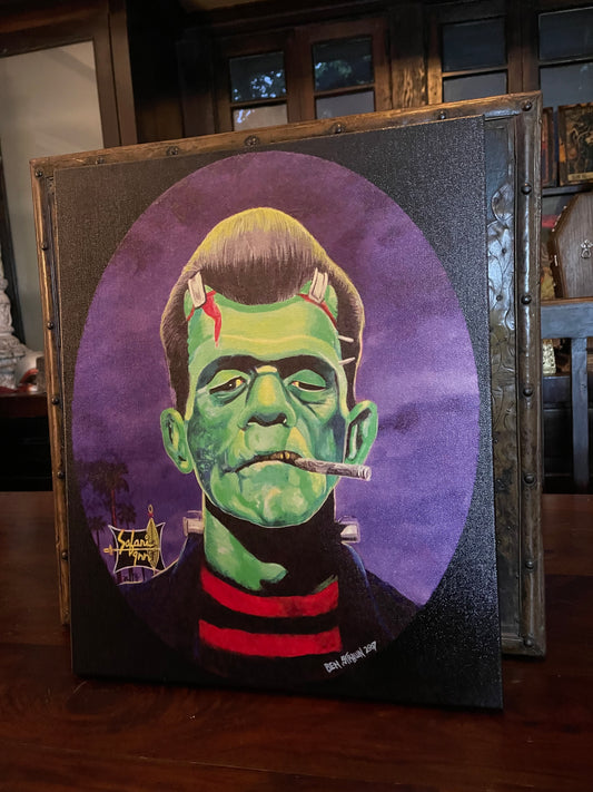 FINE ART PRINT - FRANK N. STEIN Shrine of Hollywood art