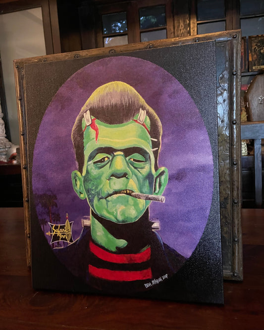 FINE ART PRINT - FRANK N. STEIN Shrine of Hollywood art