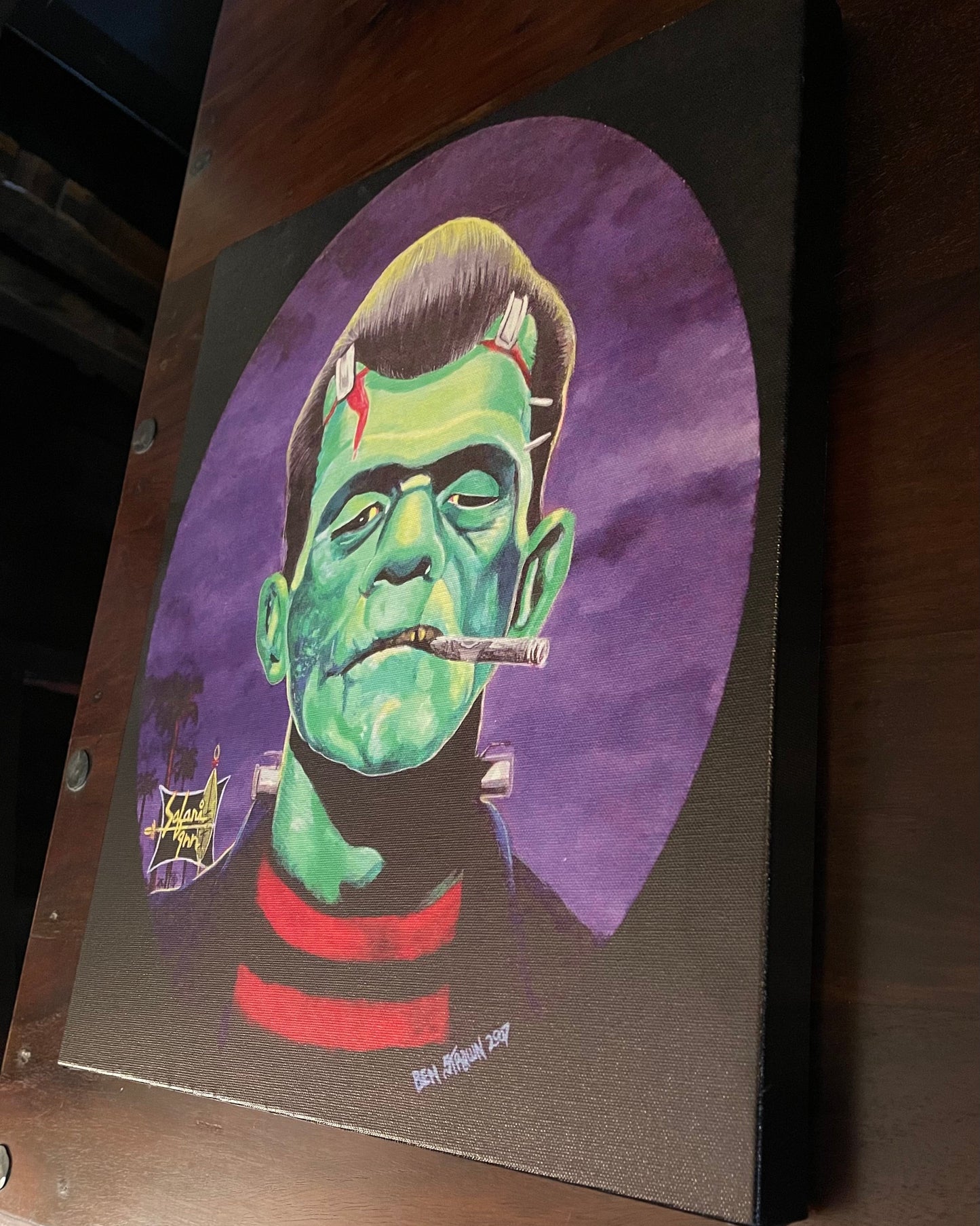 FINE ART PRINT - FRANK N. STEIN Shrine of Hollywood art