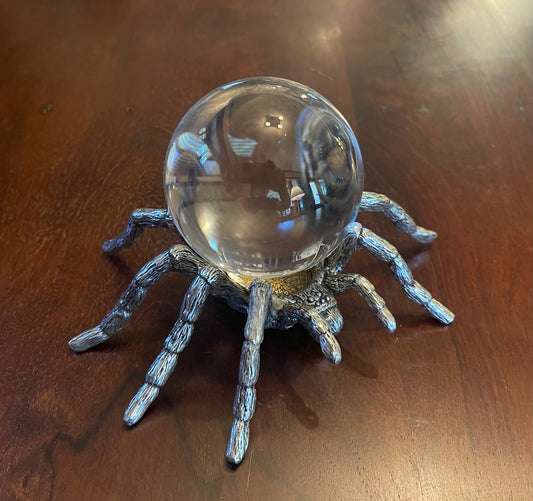 TARANTULA CRYSTAL BALL Shrine of Hollywood Decor crystal ball Treasures and Relics