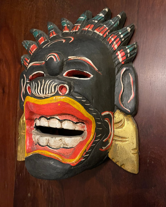 MONKEY GOD MASK Shrine of Hollywood Mask Treasures and Relics Wall Art