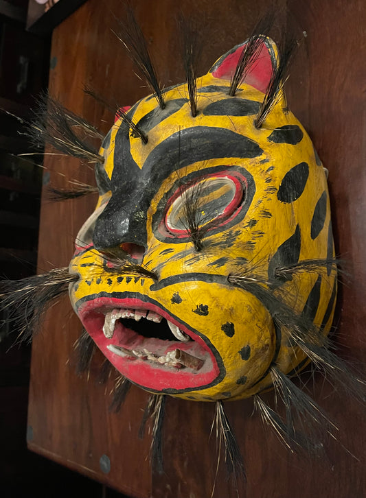 RITUAL JAGUAR MASK Shrine of Hollywood Mask Treasures and Relics Wall Art