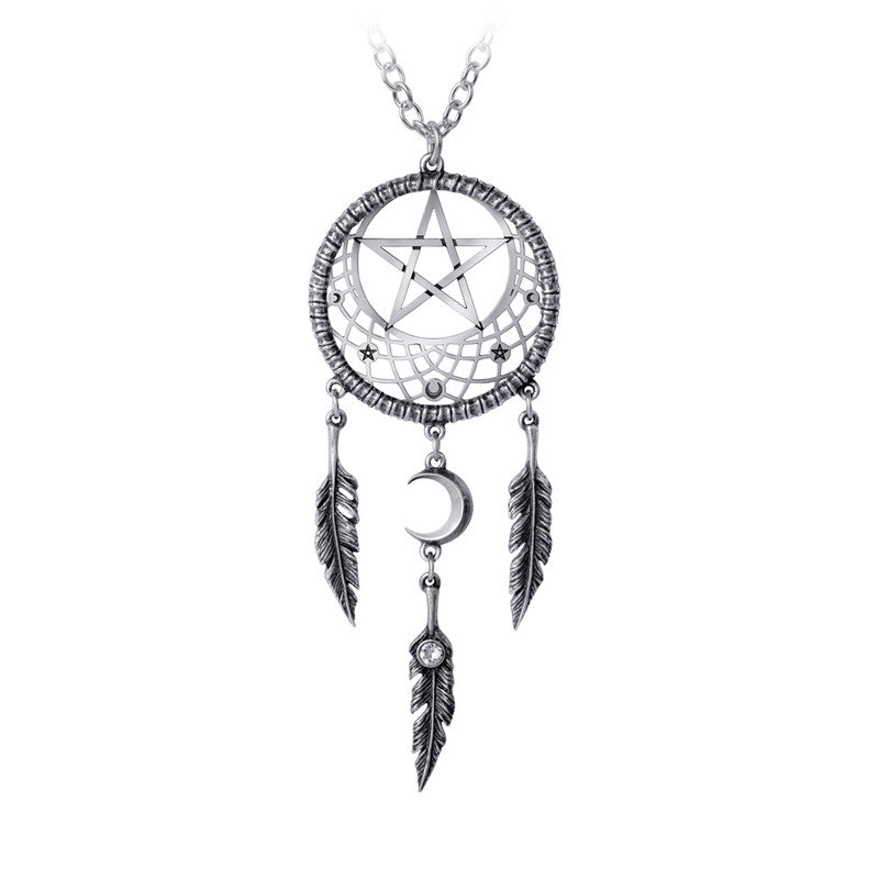 PAGAN DREAM CATCHER NECKLACE Shrine of Hollywood Jewelry - Necklaces and Chokers pagan necklace