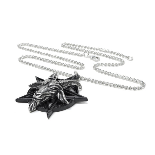 BAPHOMET STAR NECKLACE Shrine of Hollywood NECKLACE jewelry Jewelry - Necklaces and Chokers necklace pagan necklace