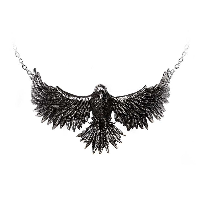 CURSE OF CORONIS CHOKER Shrine of Hollywood NECKLACE Crow necklace Gothic Necklace Jewelry - Necklaces and Chokers