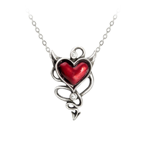 HORNED HEART NECKLACE