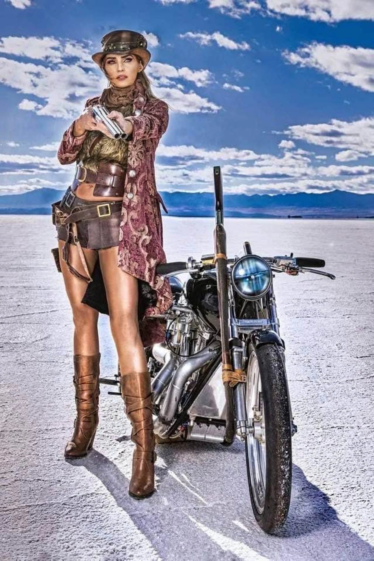 LIONHEART COAT - GOLD ON ANTIQUE ROSE Shrine of Hollywood coat Women's Coats