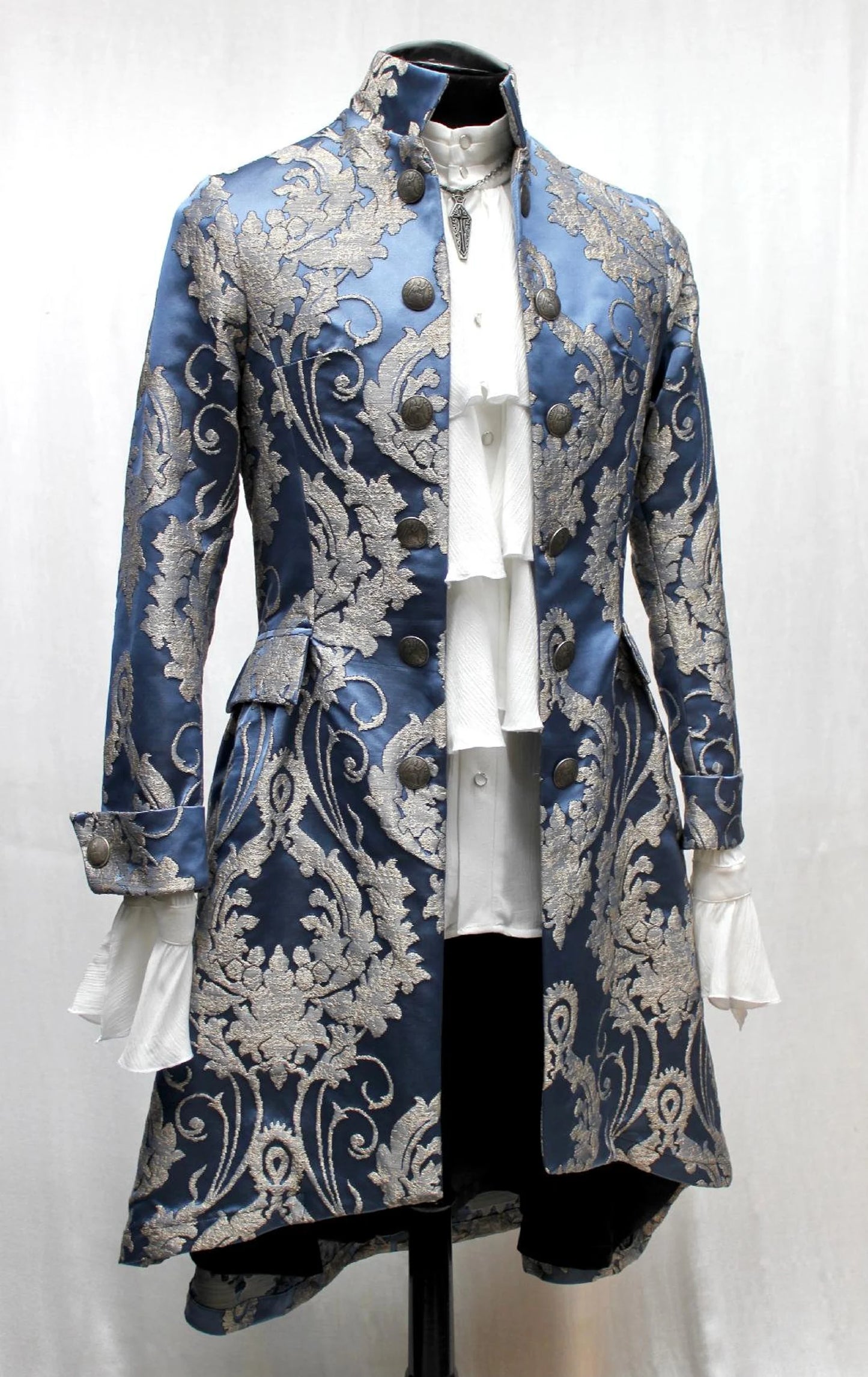 LOUIS XIV SHIRT - IVORY GABARDINE Shrine of Hollywood shirt Men's Shirts