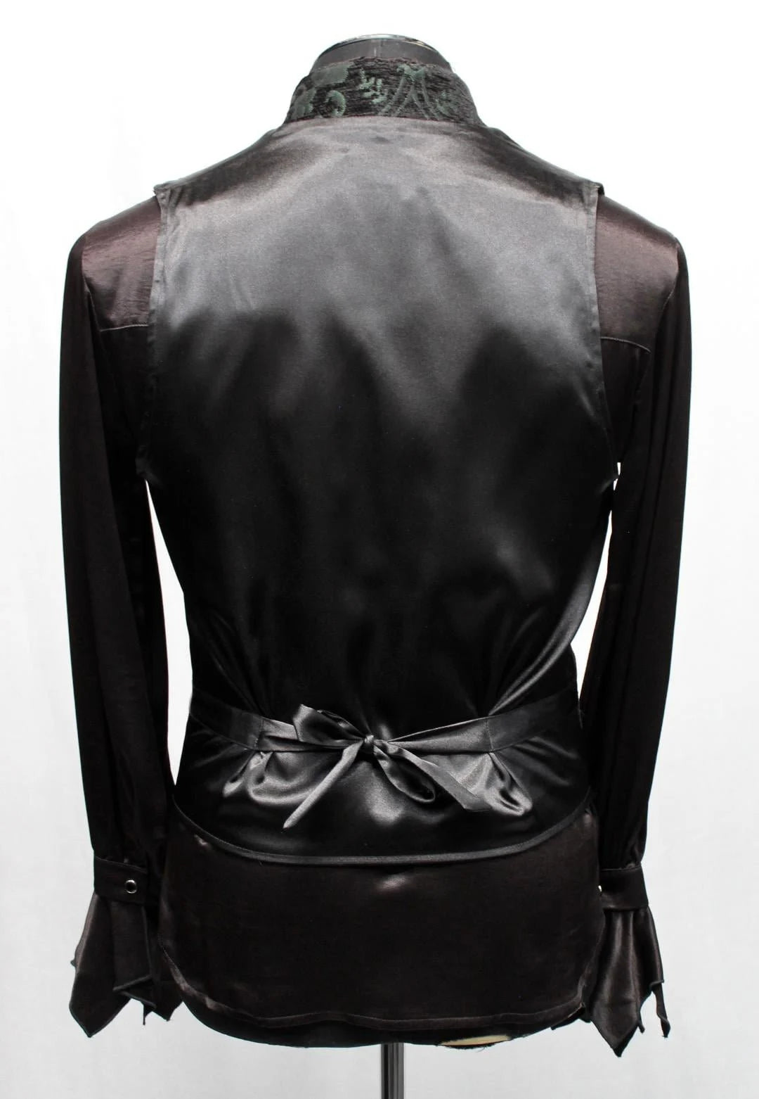 CAVALIER VEST - GOLD/BLACK TAPESTRY Shrine of Hollywood vest formal gold Men's Vests tapestry vest wedding