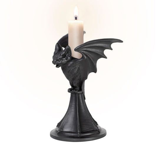VAMPIRE BAT CANDLESTICK HOLDER Shrine of Hollywood Decor Bat candlestick holder Batn decor Candle holder Treasures and Relics