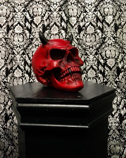 RED DEMON SKULL Shrine of Hollywood Treasures and Relics