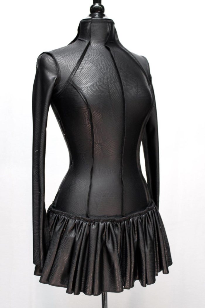 Shrine of Hollywood FUTURE SHOCK DRESS - PATCHWORK VINYL FABRIC Dresses