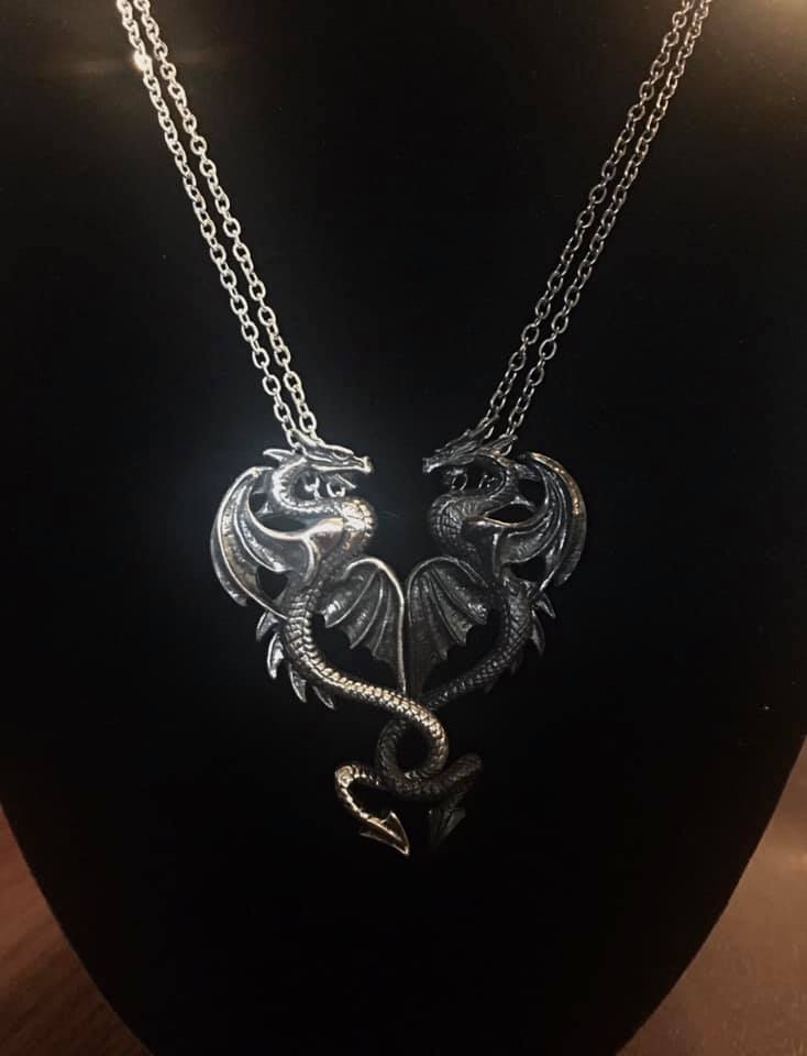 DRAGONIC TRYST NECKLACE Shrine of Hollywood Jewelry - Necklaces and Chokers