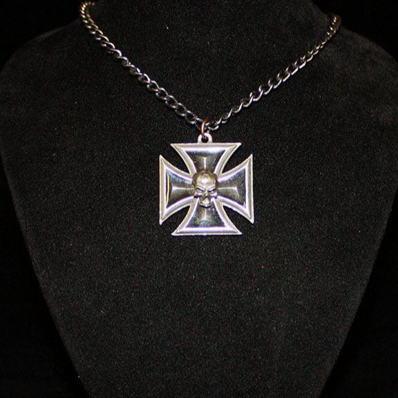 Shrine of Hollywood BLACK KNIGHT'S CROSS NECKLACE Jewelry - Necklaces and Chokers