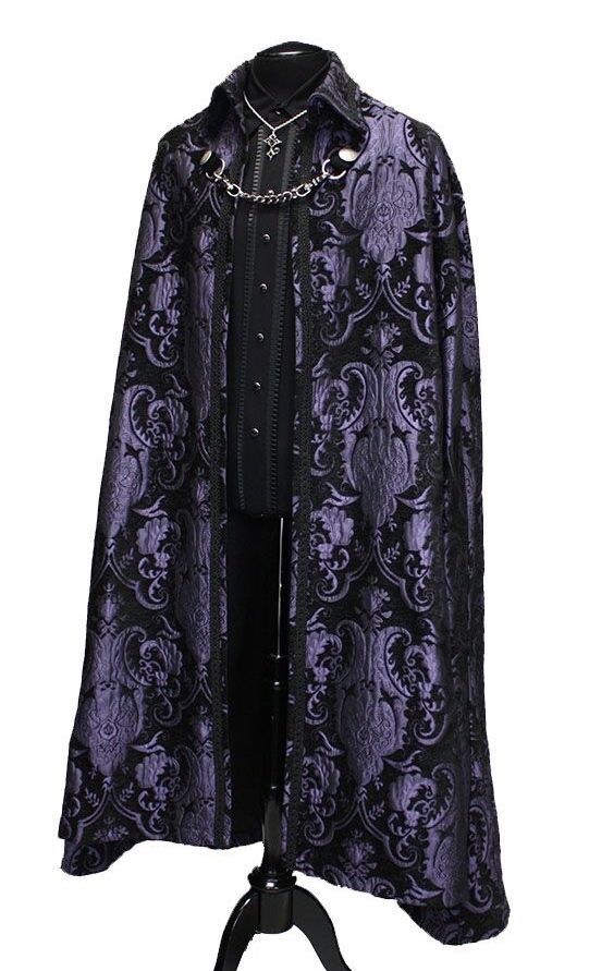 Shrine of Hollywood CLOAK OF DARKNESS - PURPLE AND BLACK TAPESTRY Capes variant-option-placeholder