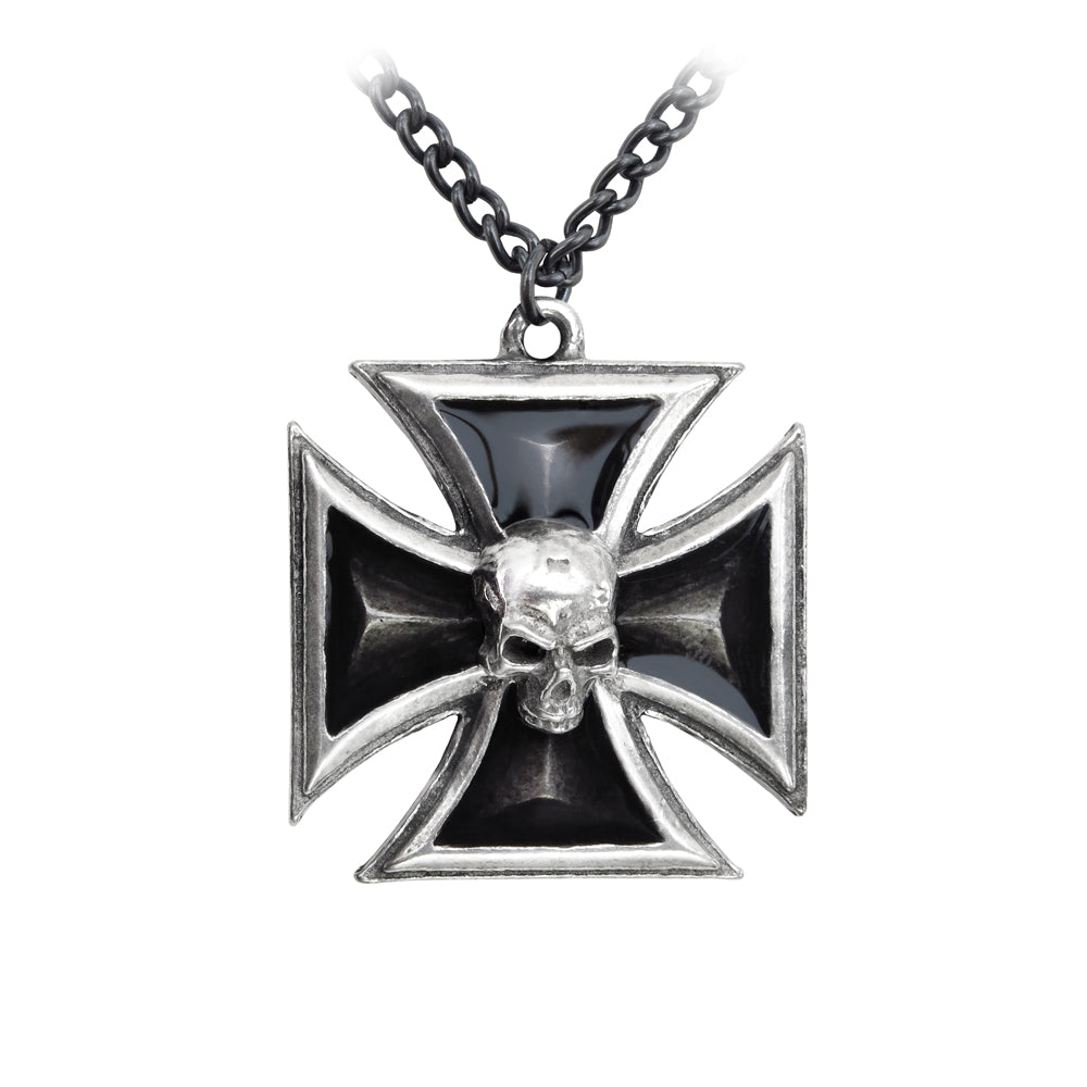 Shrine of Hollywood BLACK KNIGHT'S CROSS NECKLACE Jewelry - Necklaces and Chokers