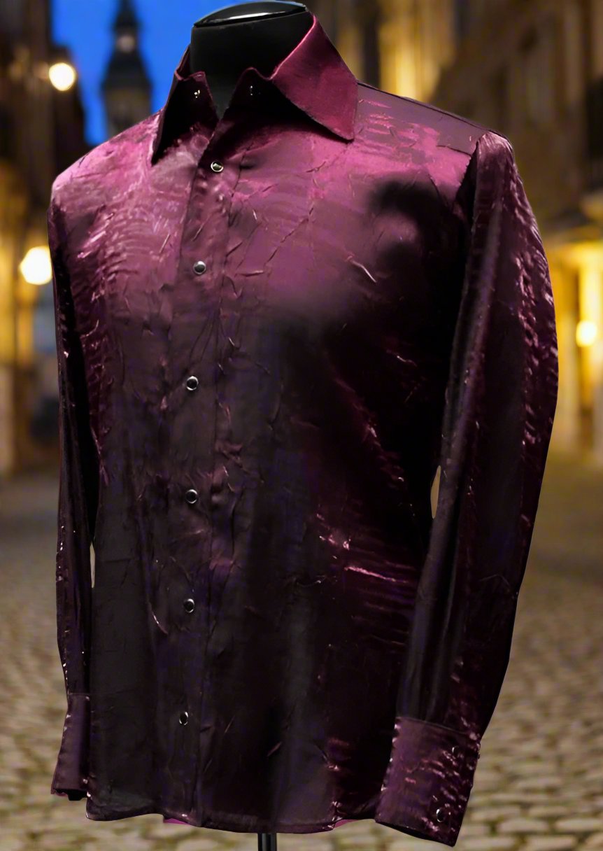SHIMMER SHIRT - PURPLE XX-Large SHIMMER SHIRT - PURPLE XX-Large