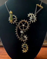 STEAMPUNK SCIENCE NECKLACE