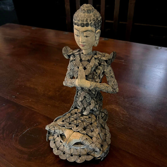 Shrine of Hollywood PRAYING COIN DOLL decor Treasures and Relics