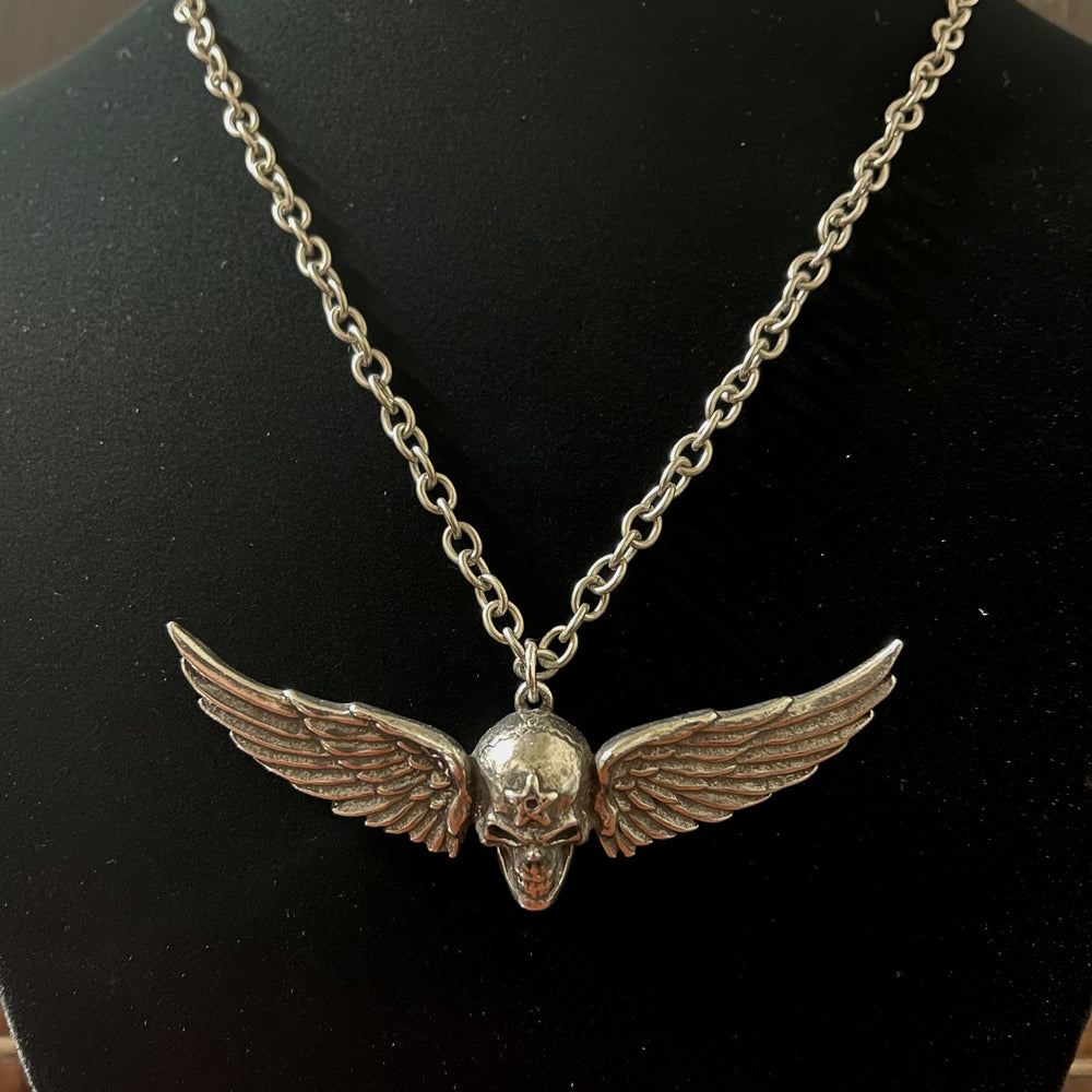WINGED ANGEL SKULL