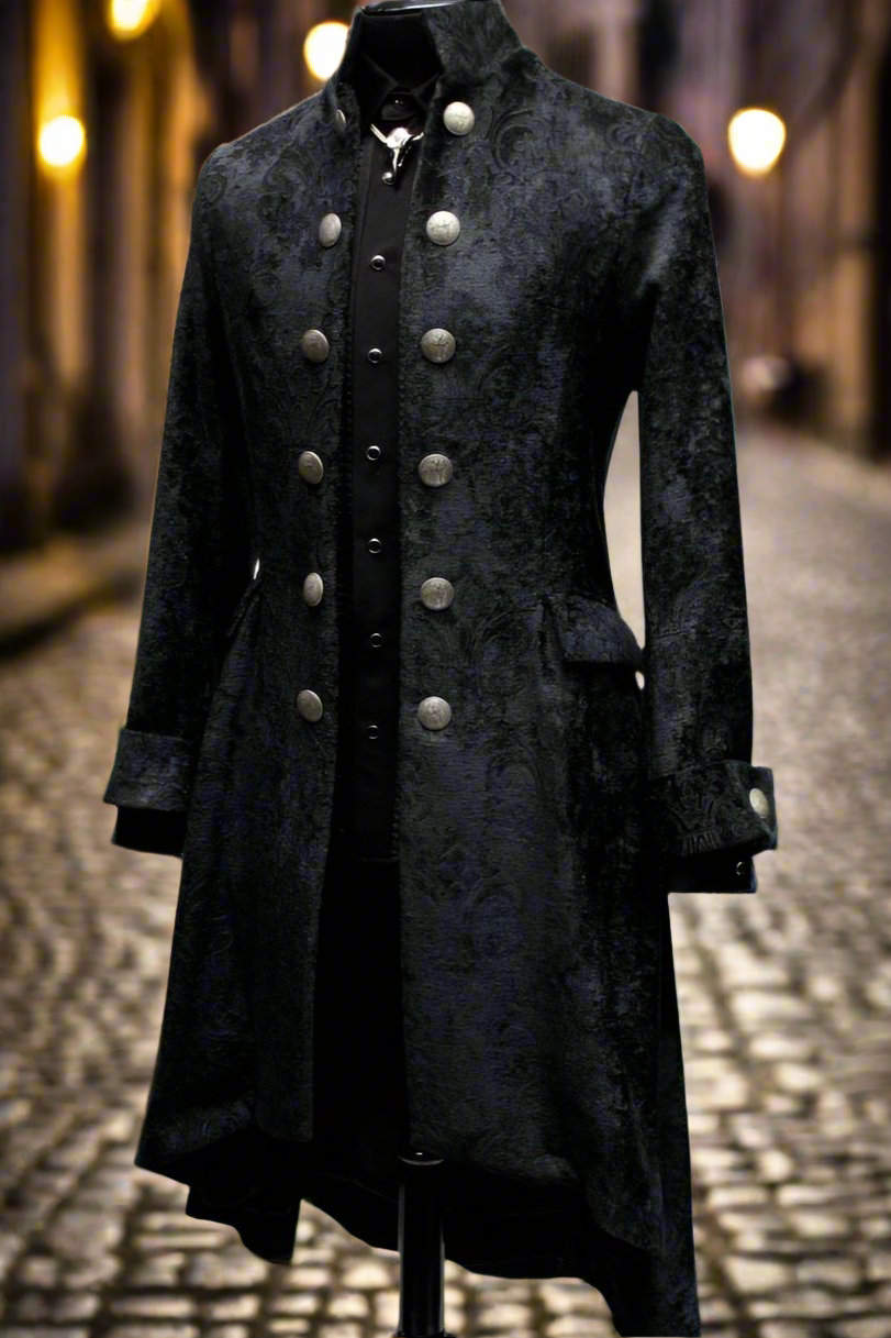 Velvet Brocade Coat
