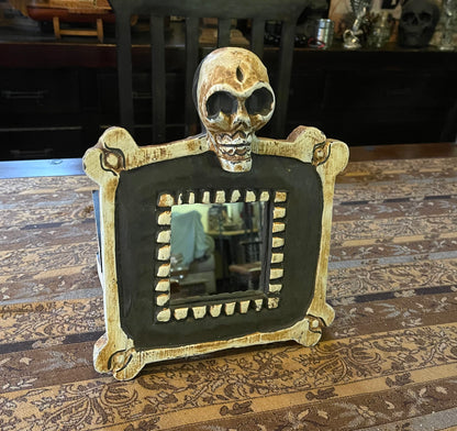 Shrine of Hollywood SKULL MIRROR decor Mirror skull