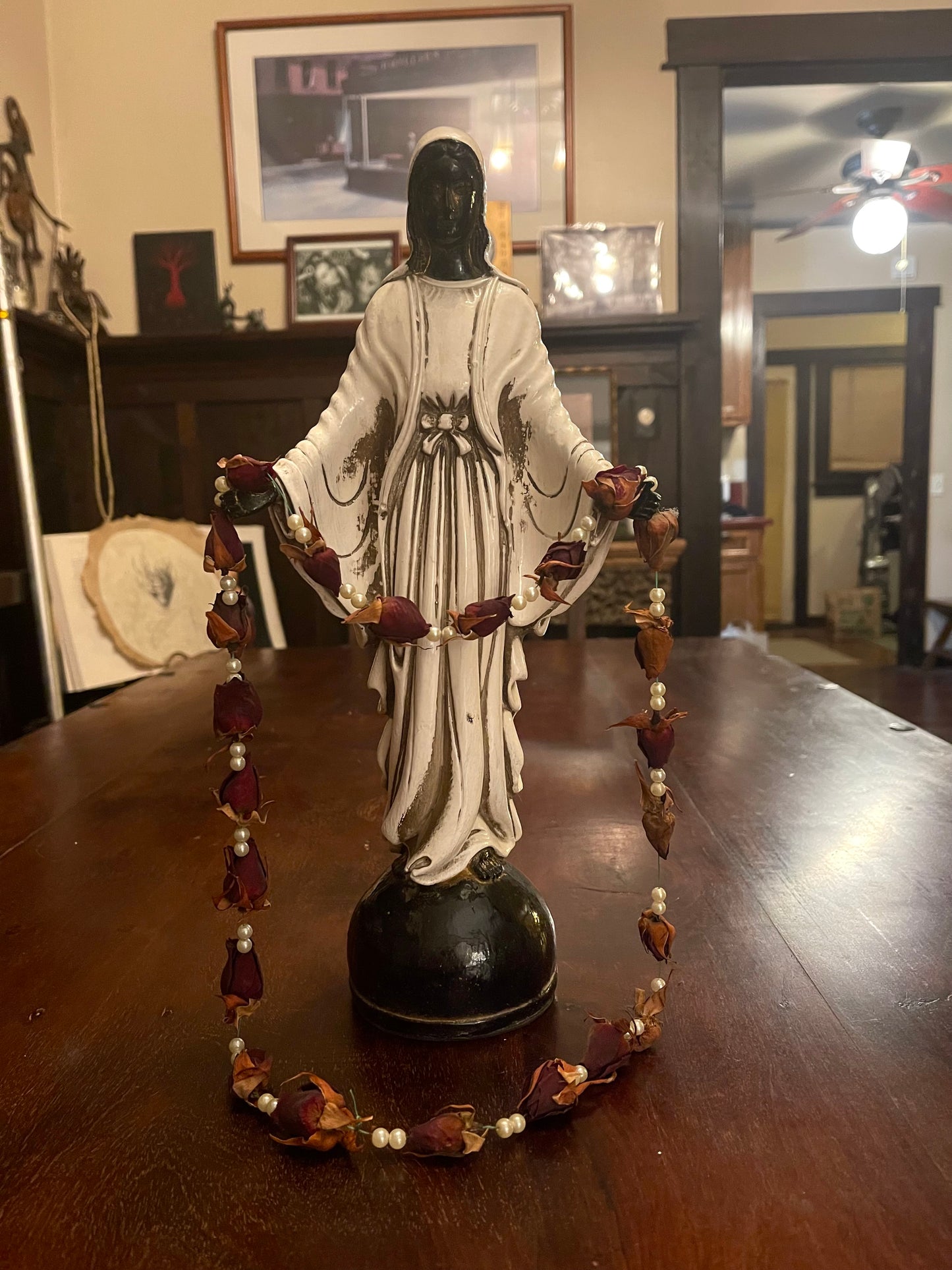 SANTA MARIA FIGURINE. Shrine of Hollywood figurine figurine Treasures and Relics