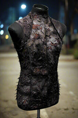 MEN'S FUTURE SHOCK SLEEVELESS T-SHIRT - GREY ZOMBIE