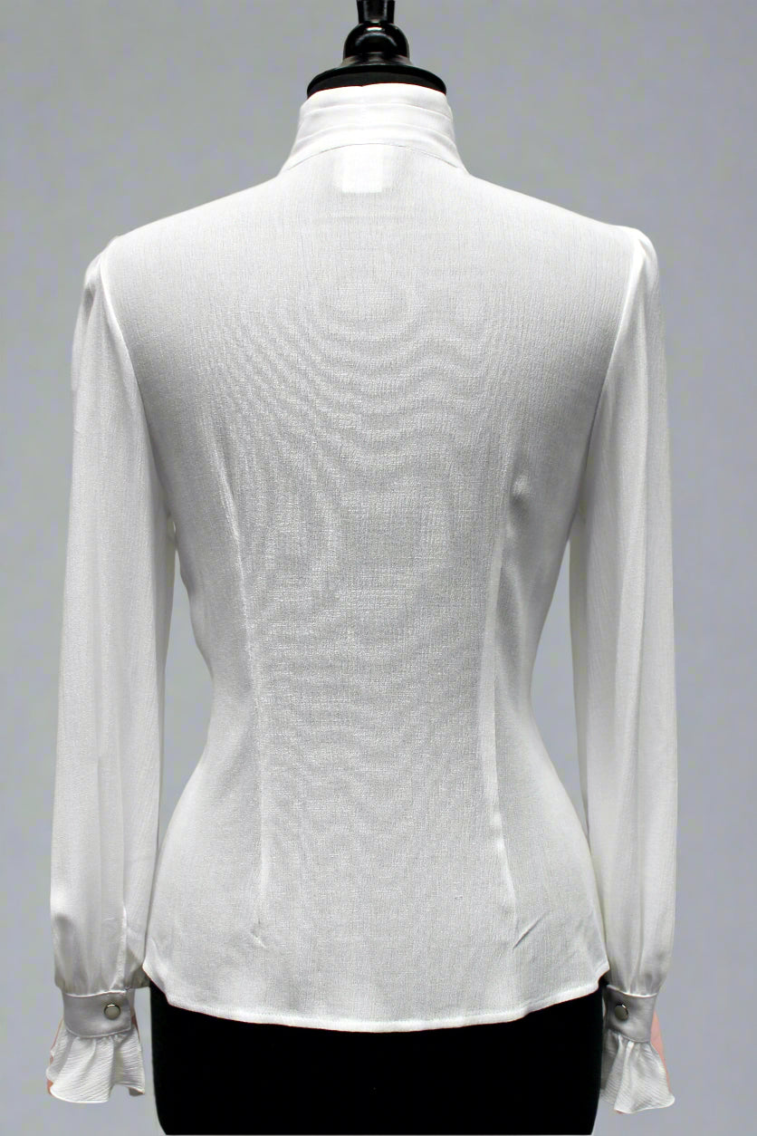ANTOINETTE TOP - WHITE Shrine of Hollywood top aristocrat bridgerton goth gothic Pirate top top vampire victorian Women's Tops