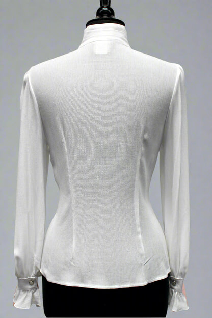 ANTOINETTE TOP - WHITE Shrine of Hollywood top aristocrat bridgerton goth gothic Pirate top top vampire victorian Women's Tops