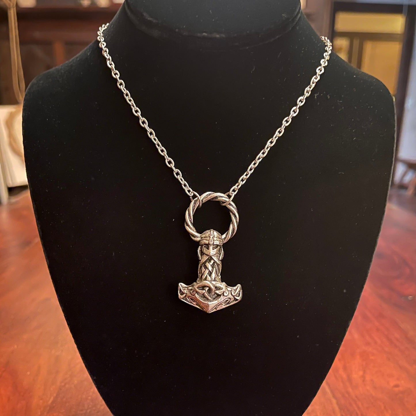 MJOLLNIR NECKLACE Shrine of Hollywood Necklace Jewelry - Necklaces and Chokers pagan necklace
